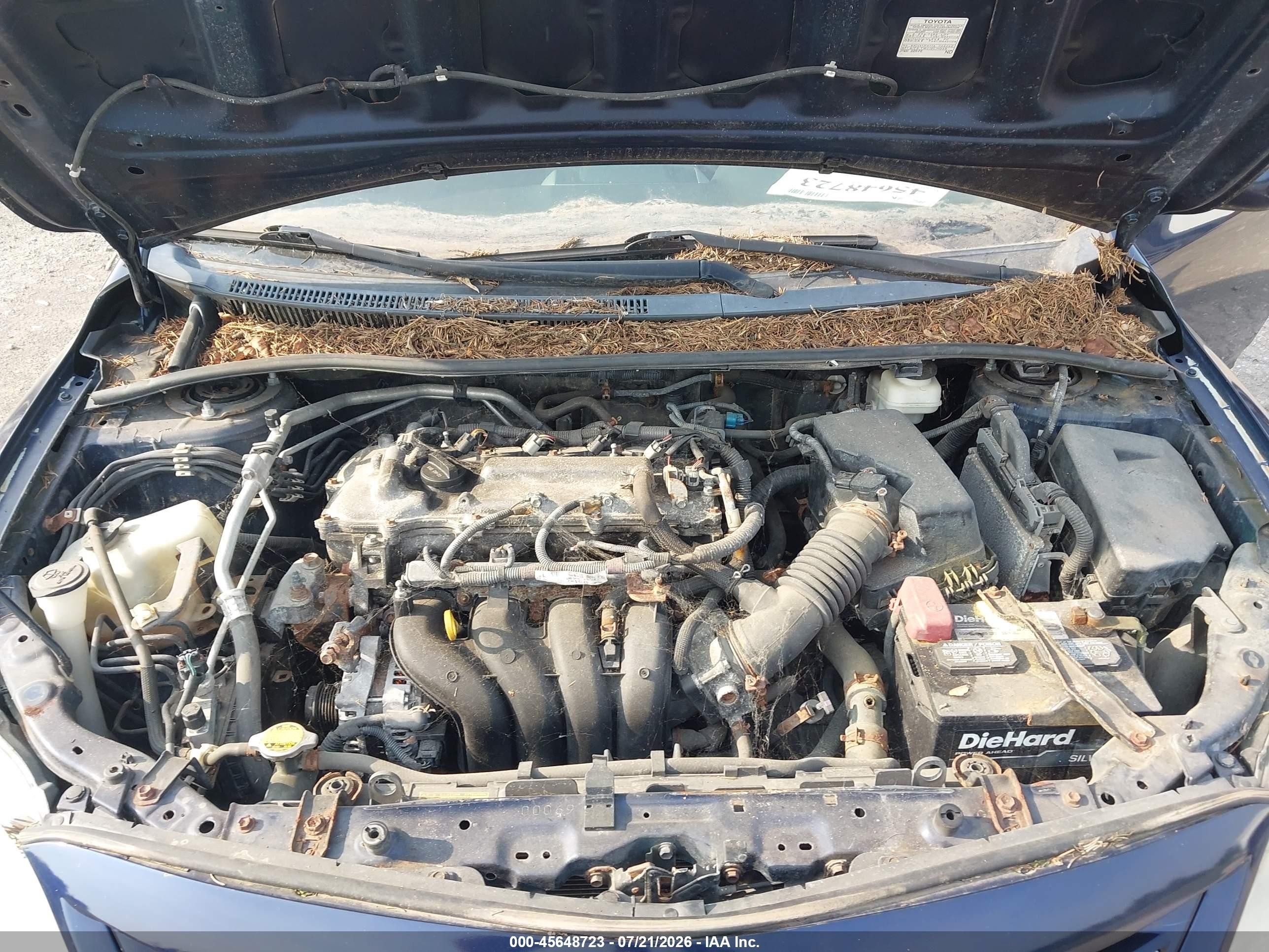 2013 Toyota Corolla Le Blue vin: 5YFBU4EE9DP150936