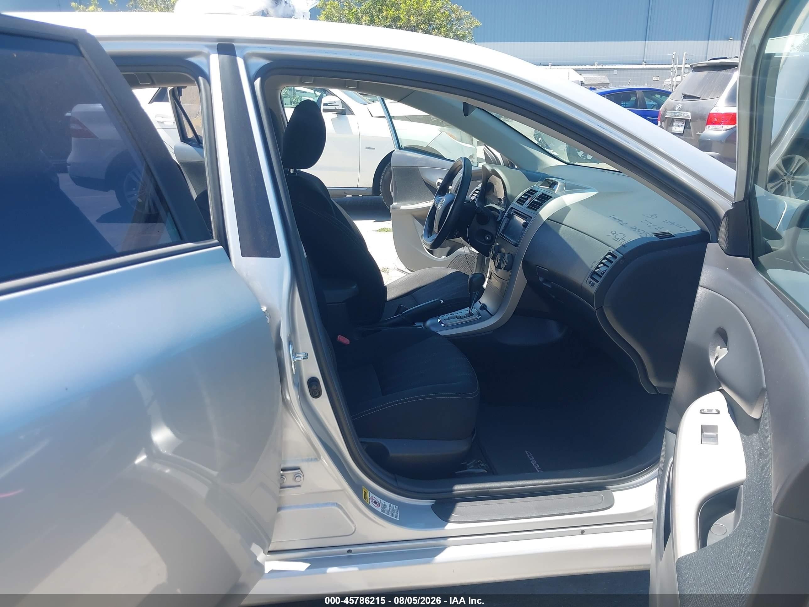 2013 Toyota Corolla S Серебряный vin: 5YFBU4EE9DP152637