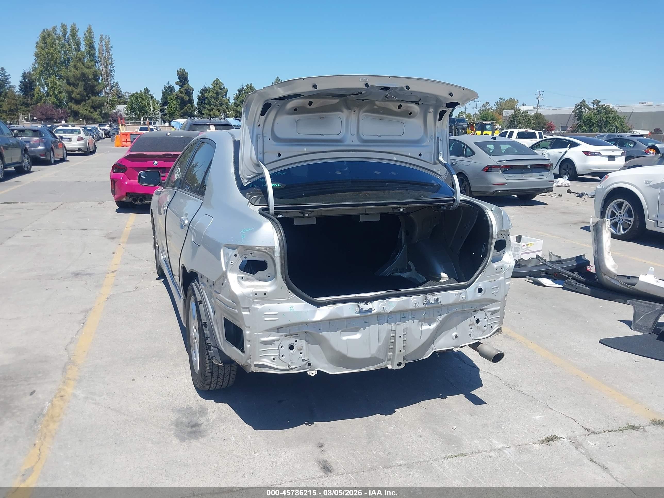 2013 Toyota Corolla S Серебряный vin: 5YFBU4EE9DP152637