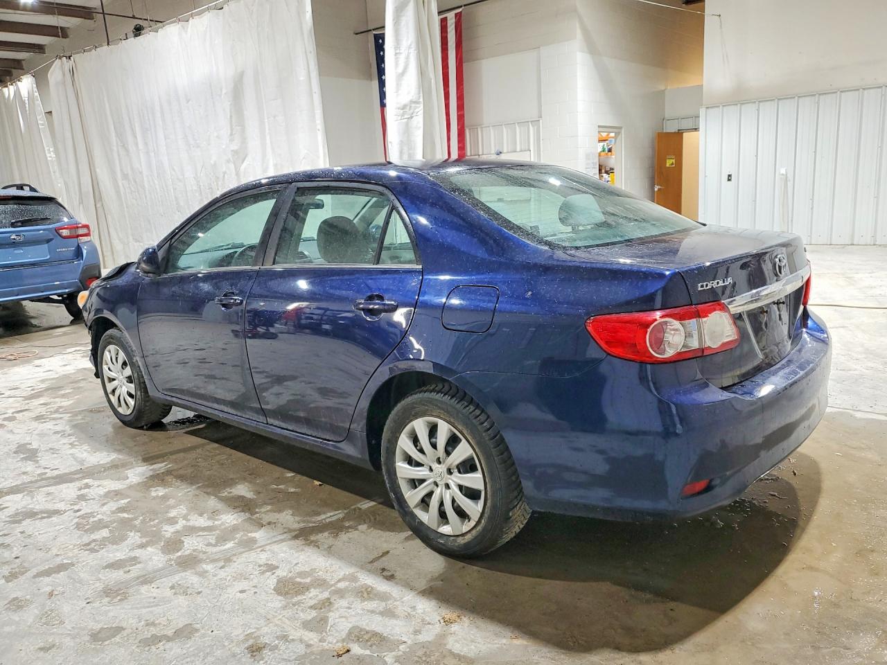 2013 Toyota Corolla Le Blue vin: 5YFBU4EE9DP159958