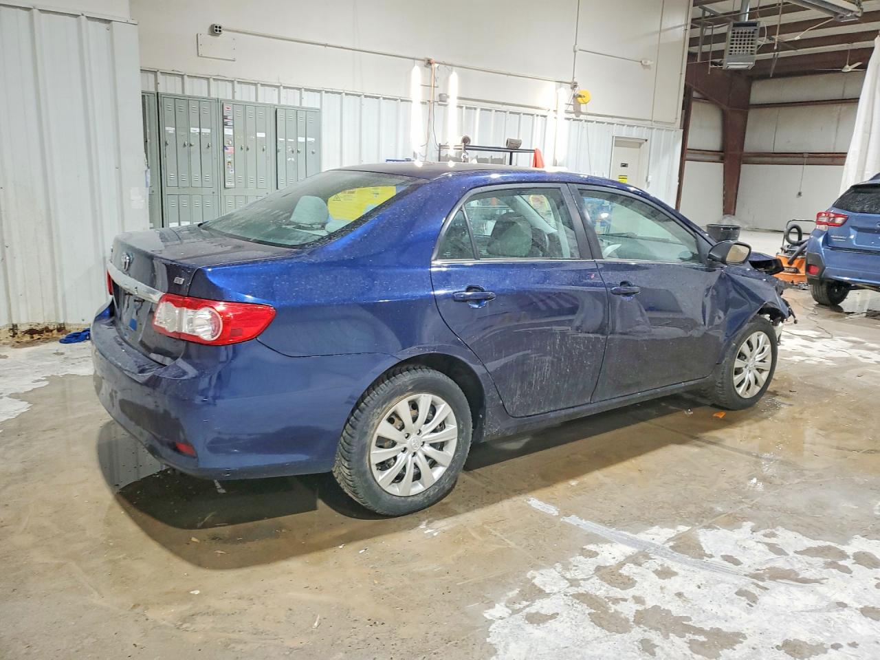 2013 Toyota Corolla Le Blue vin: 5YFBU4EE9DP159958