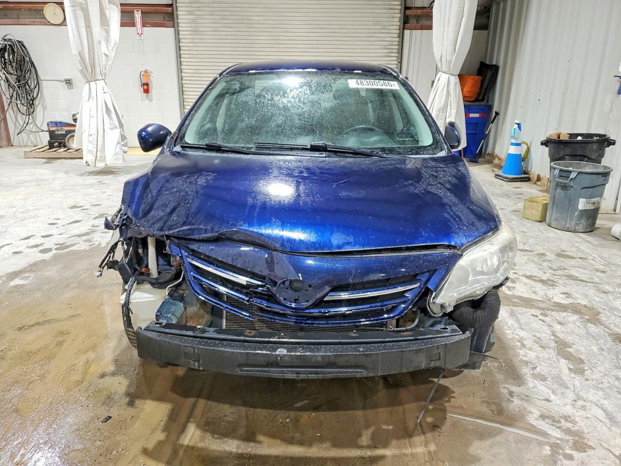 2013 Toyota Corolla Le Blue vin: 5YFBU4EE9DP159958