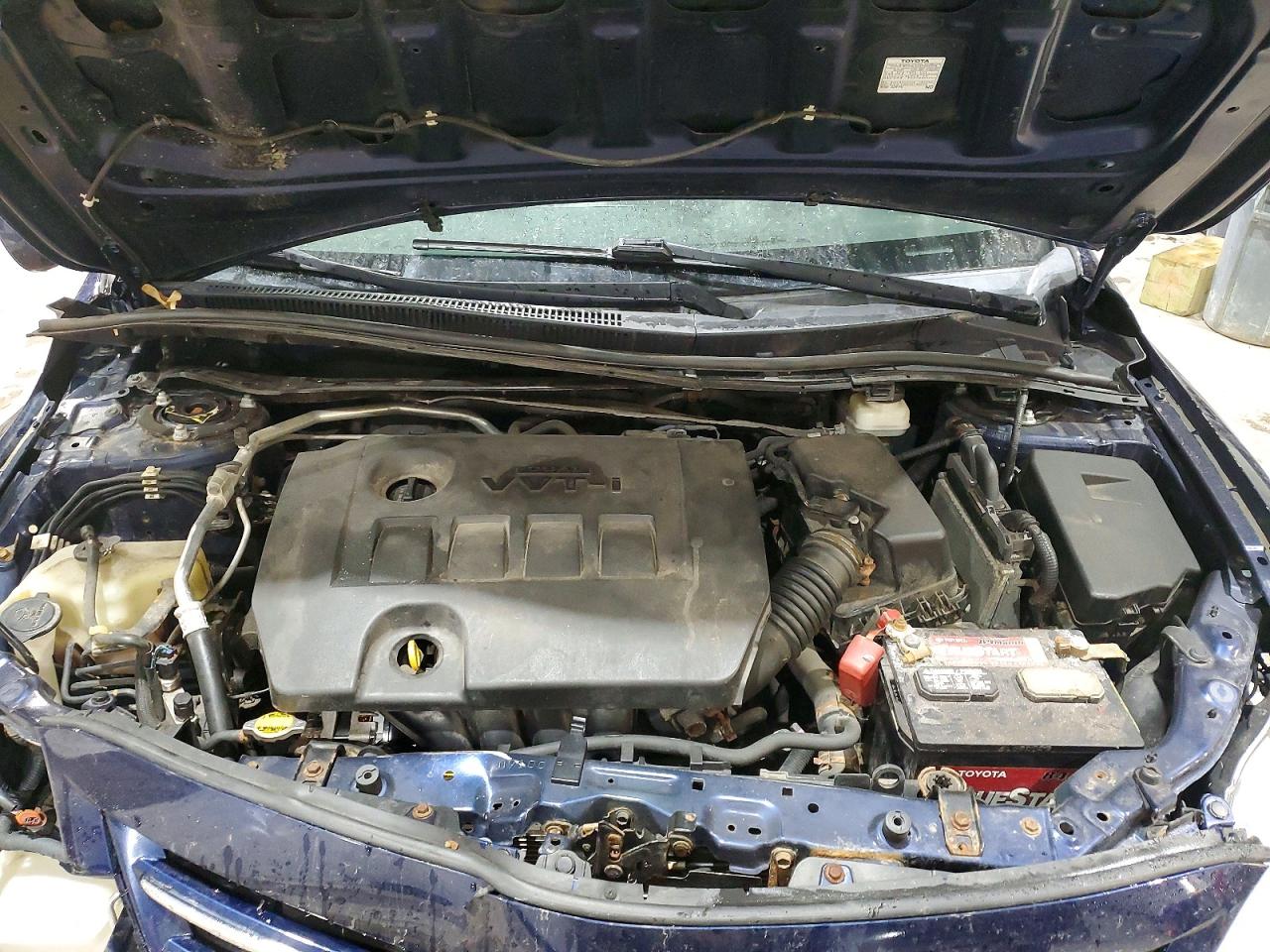 2013 Toyota Corolla Le Blue vin: 5YFBU4EE9DP159958