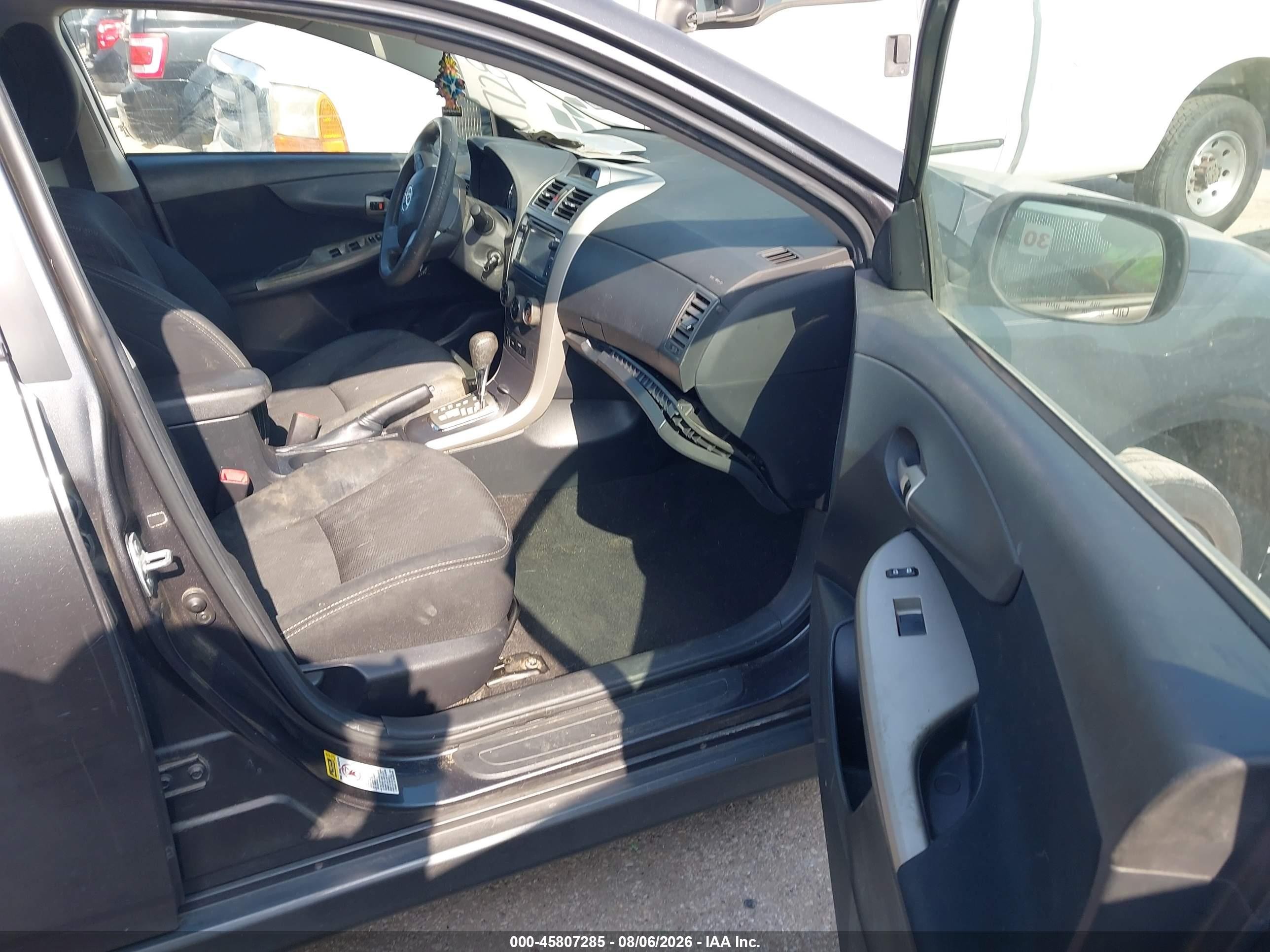 2013 Toyota Corolla S Gray vin: 5YFBU4EE9DP160284