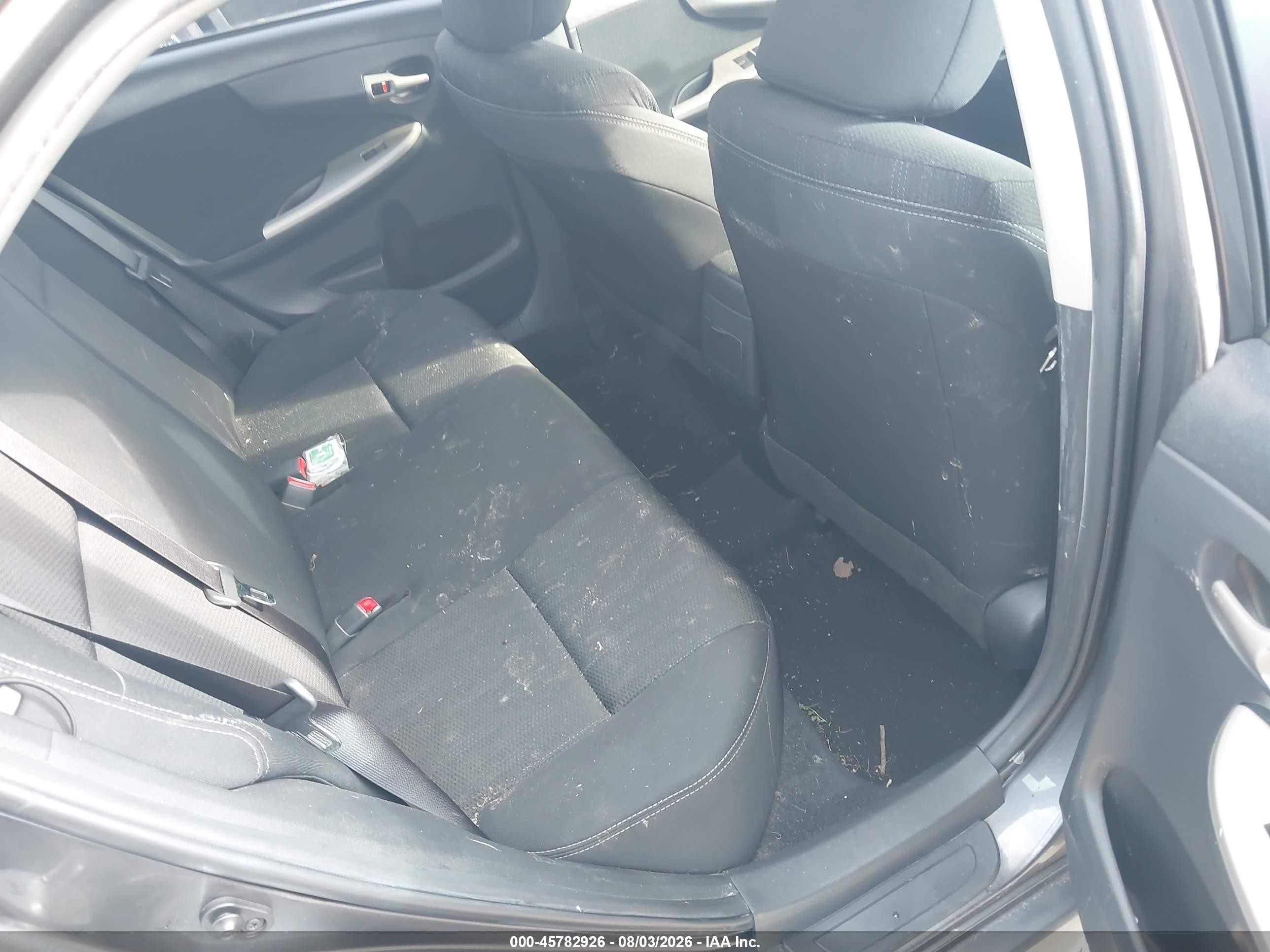 2013 Toyota Corolla S Gray vin: 5YFBU4EE9DP161788