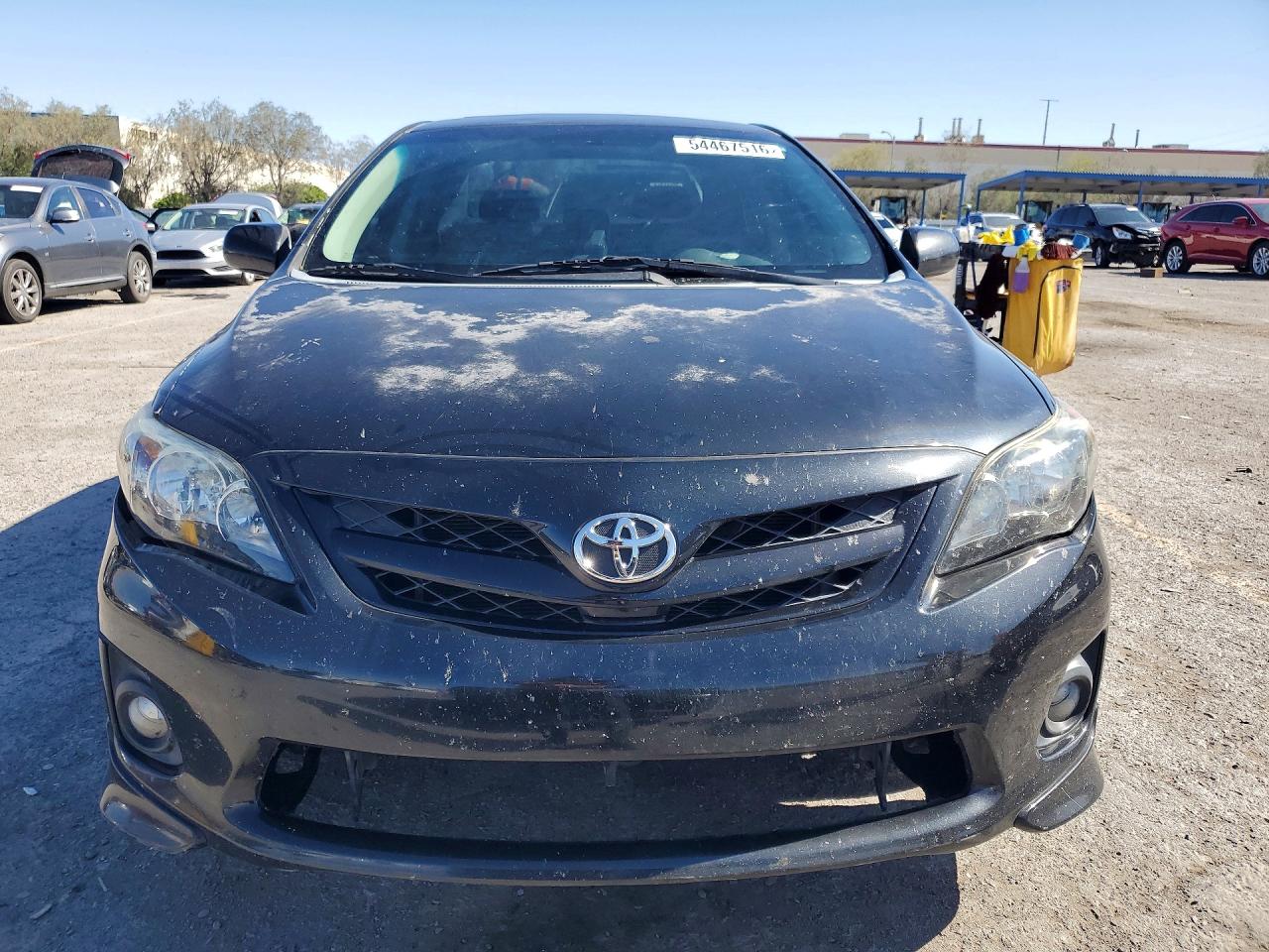 2013 Toyota Corolla S Black vin: 5YFBU4EE9DP163878