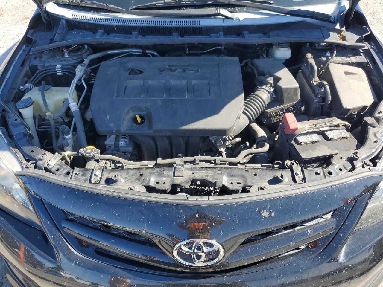 2013 Toyota Corolla S Black vin: 5YFBU4EE9DP163878