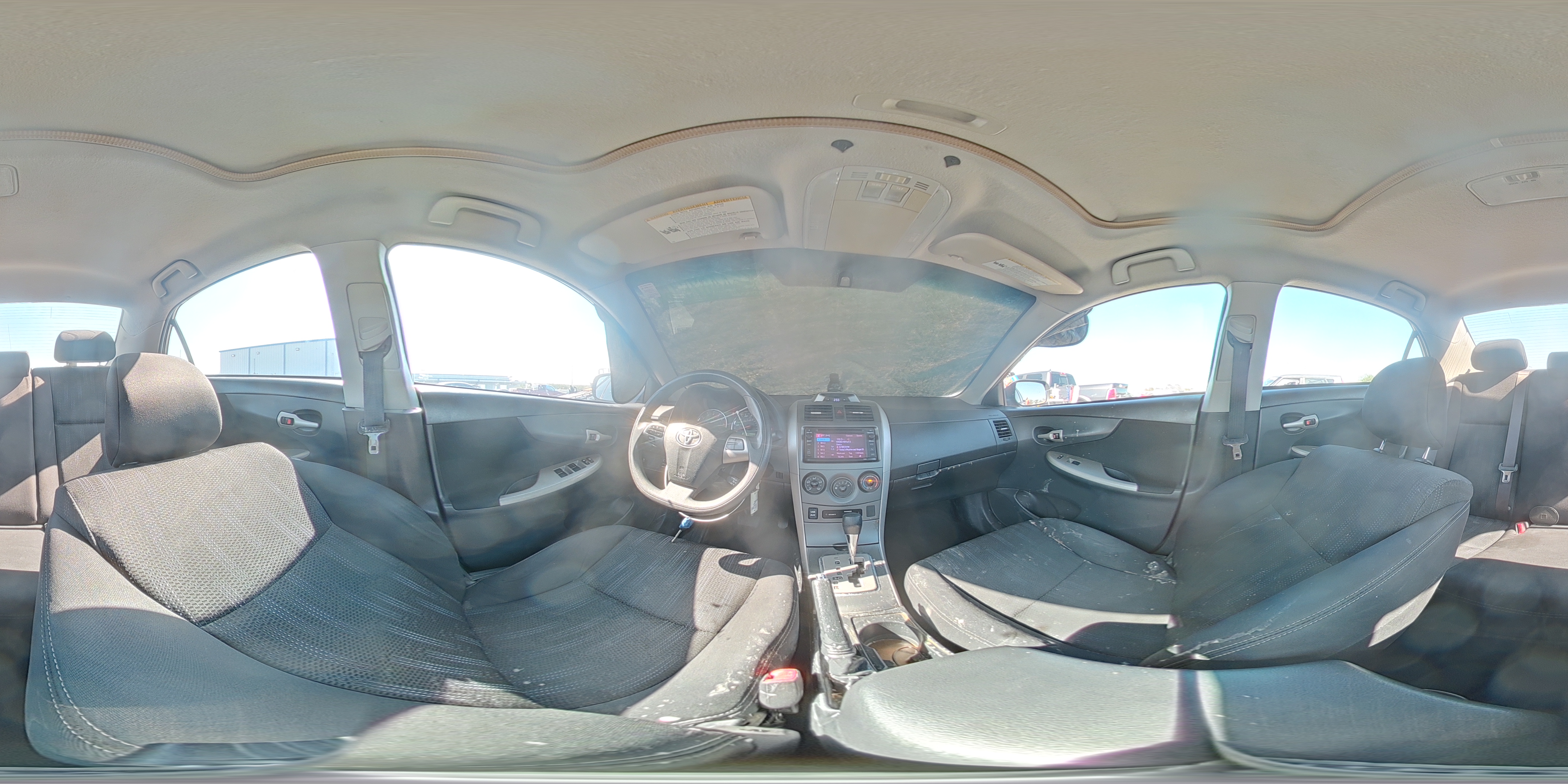2013 Toyota Corolla S Black vin: 5YFBU4EE9DP163878