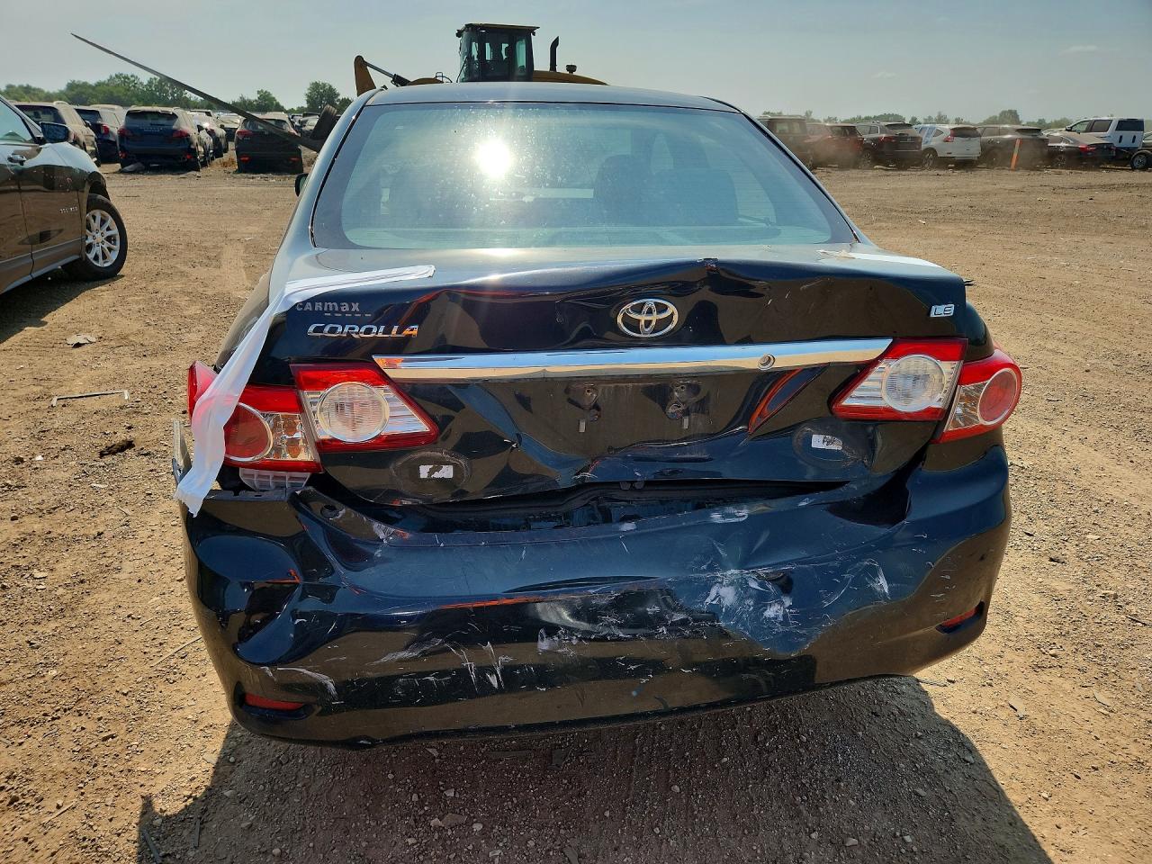 2013 Toyota Corolla Le Black vin: 5YFBU4EE9DP168594