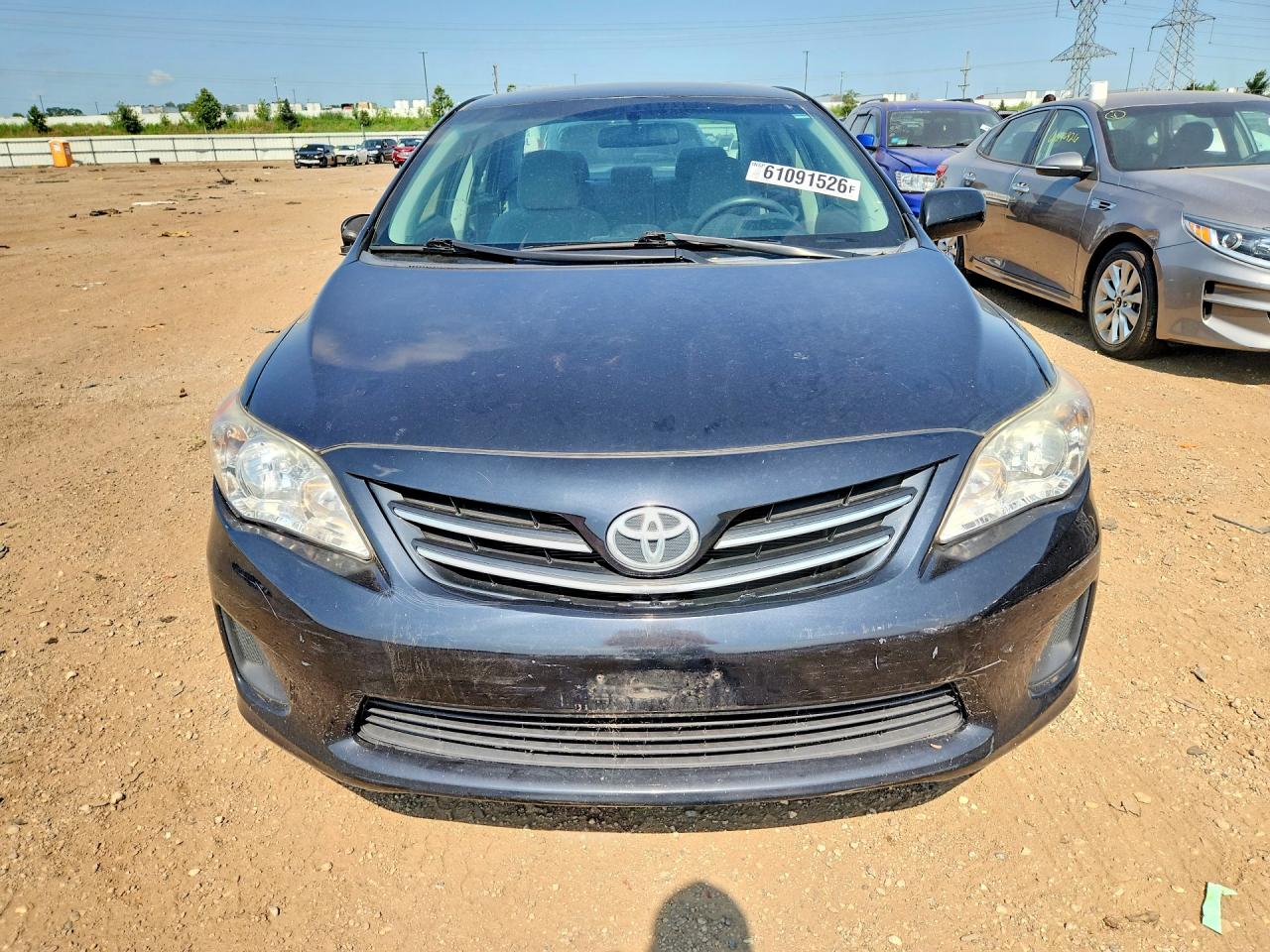 2013 Toyota Corolla Le Black vin: 5YFBU4EE9DP168594