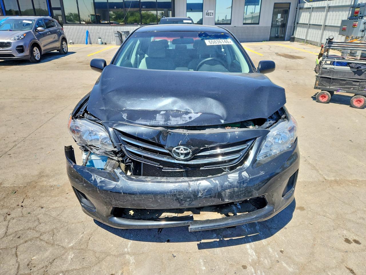 2013 Toyota Corolla Le Black vin: 5YFBU4EE9DP175755