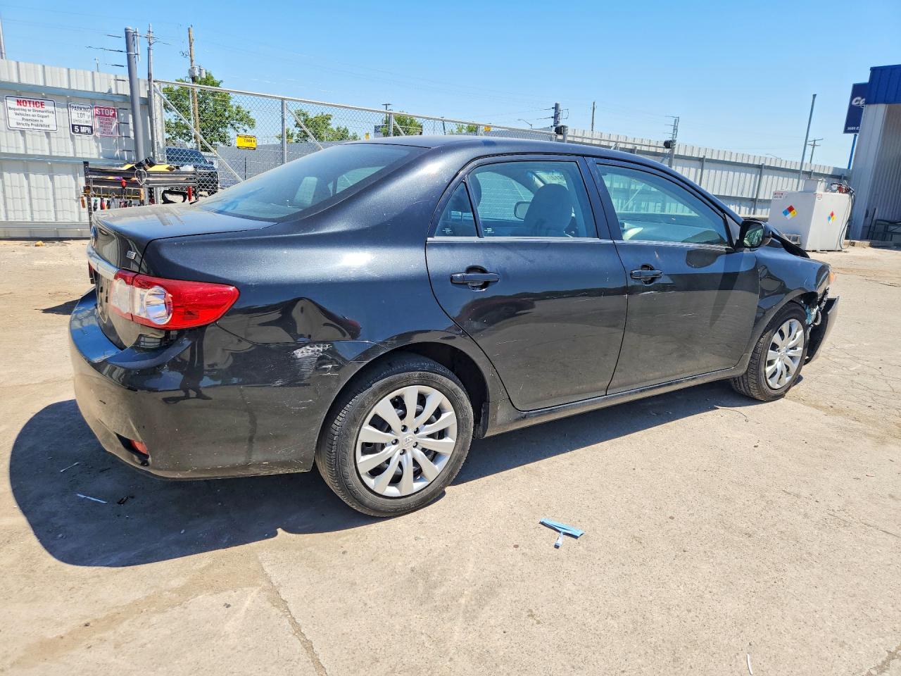 2013 Toyota Corolla Le Black vin: 5YFBU4EE9DP175755