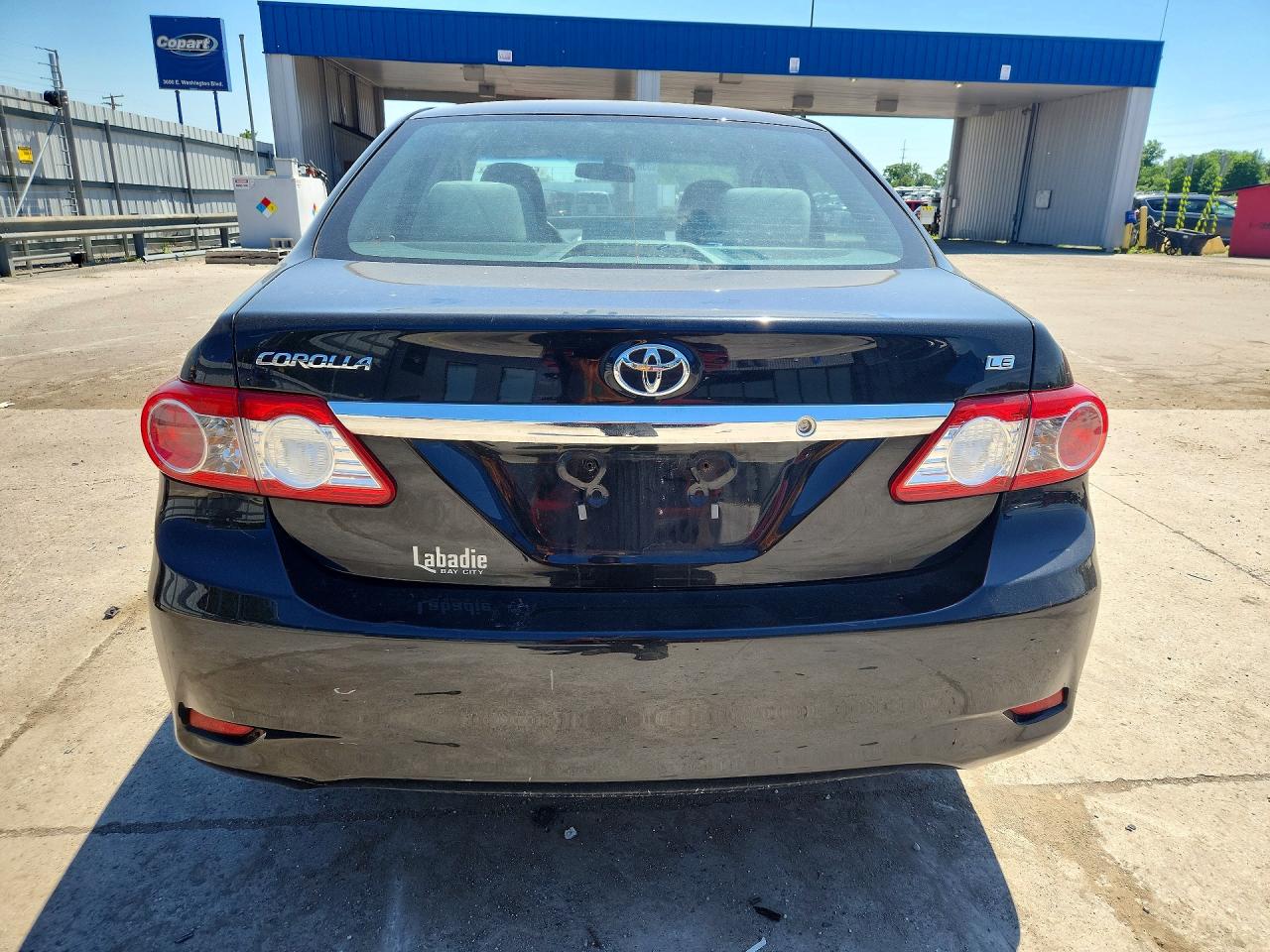 2013 Toyota Corolla Le Black vin: 5YFBU4EE9DP175755