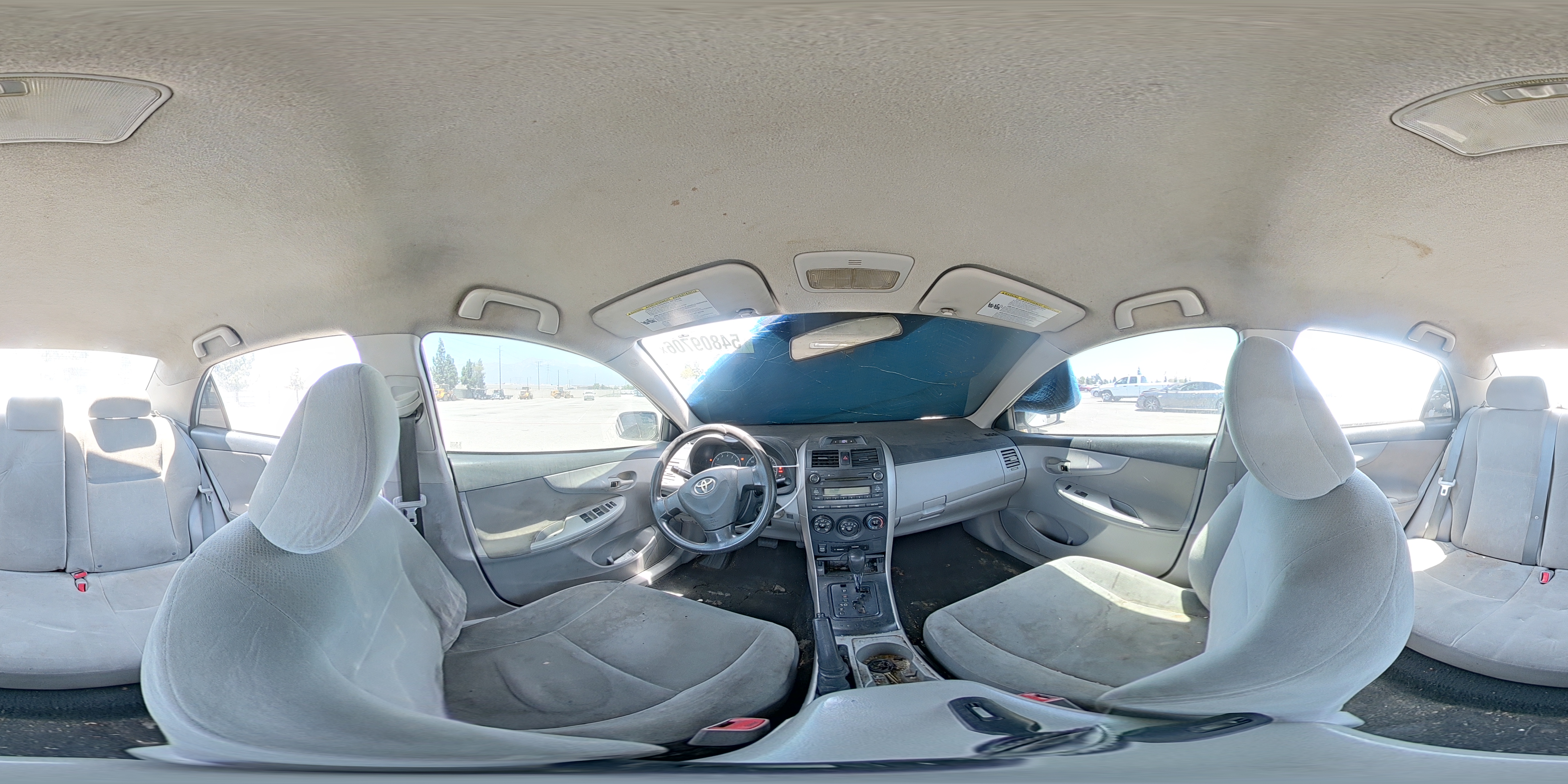 2013 Toyota Corolla White vin: 5YFBU4EE9DP190904