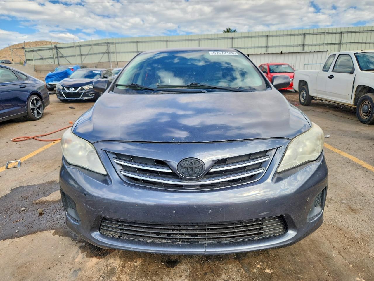 2013 Toyota Corolla Le Gray vin: 5YFBU4EE9DP192426