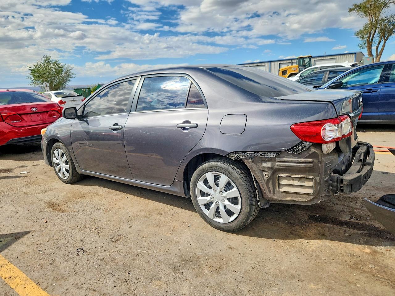 2013 Toyota Corolla Le Gray vin: 5YFBU4EE9DP192426