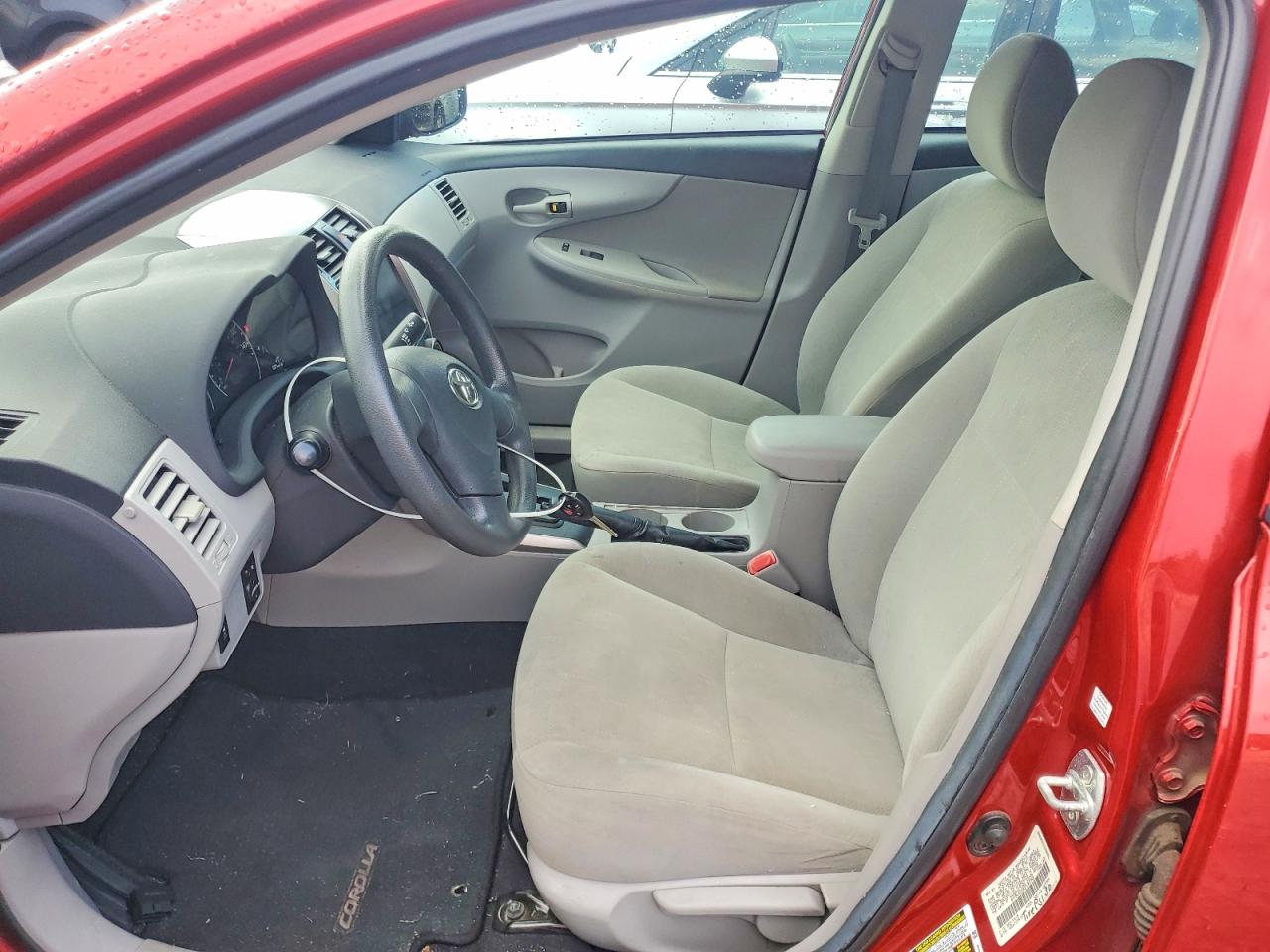 2013 Toyota Corolla L Red vin: 5YFBU4EE9DP203540