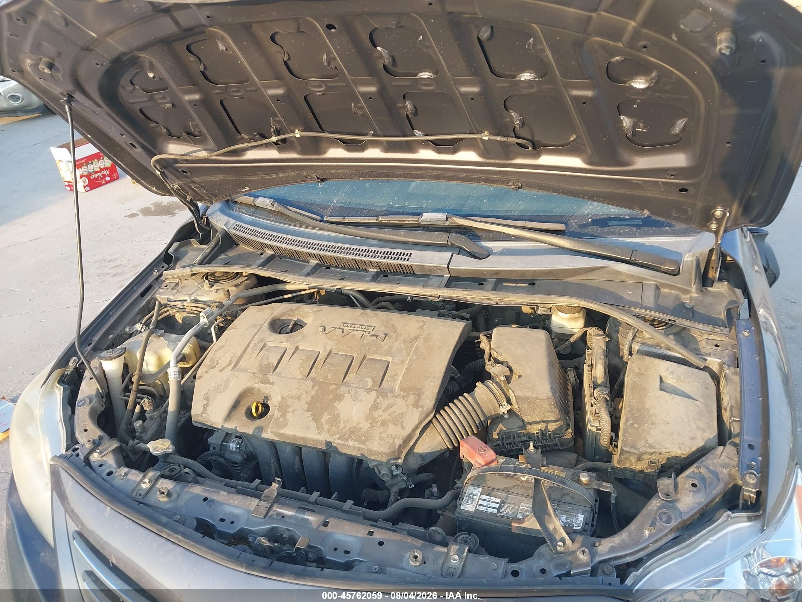 2013 Toyota Corolla Le Gray vin: 5YFBU4EE9DP223531