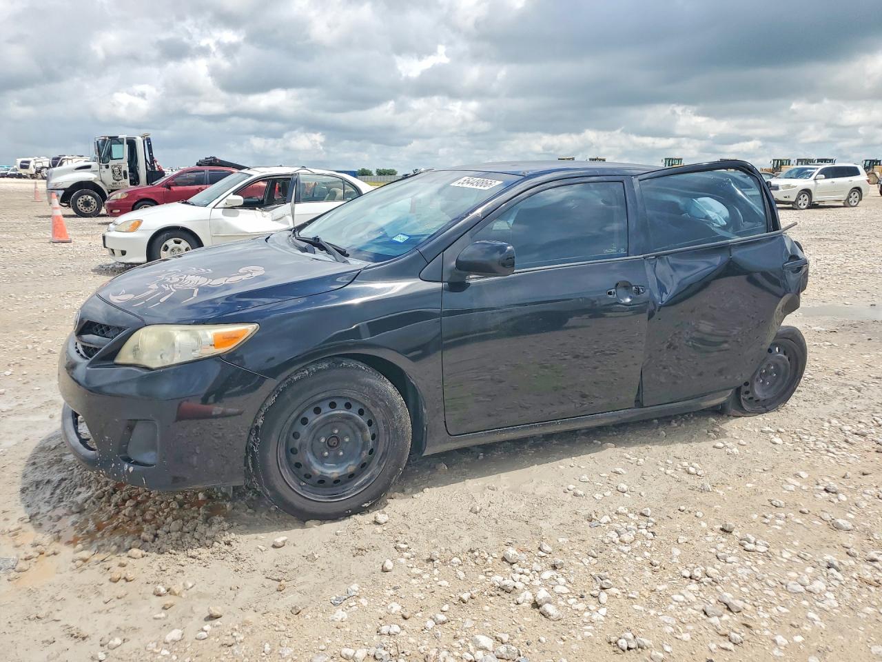 2012 Toyota Corolla Le Black vin: 5YFBU4EEXCP004804
