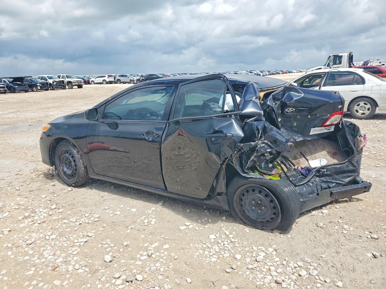 2012 Toyota Corolla Le Black vin: 5YFBU4EEXCP004804