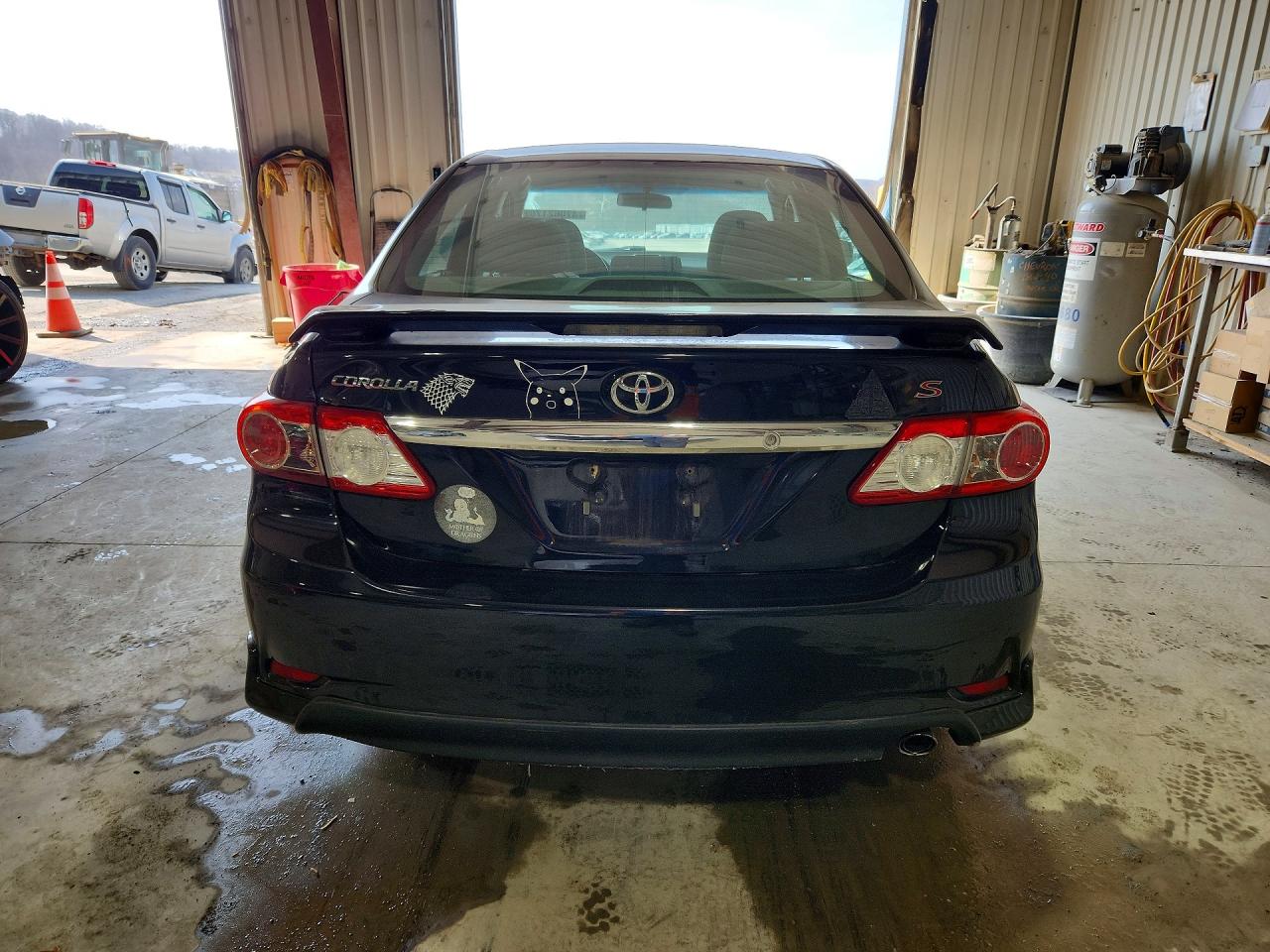 2012 Toyota Corolla S Charcoal vin: 5YFBU4EEXCP006875
