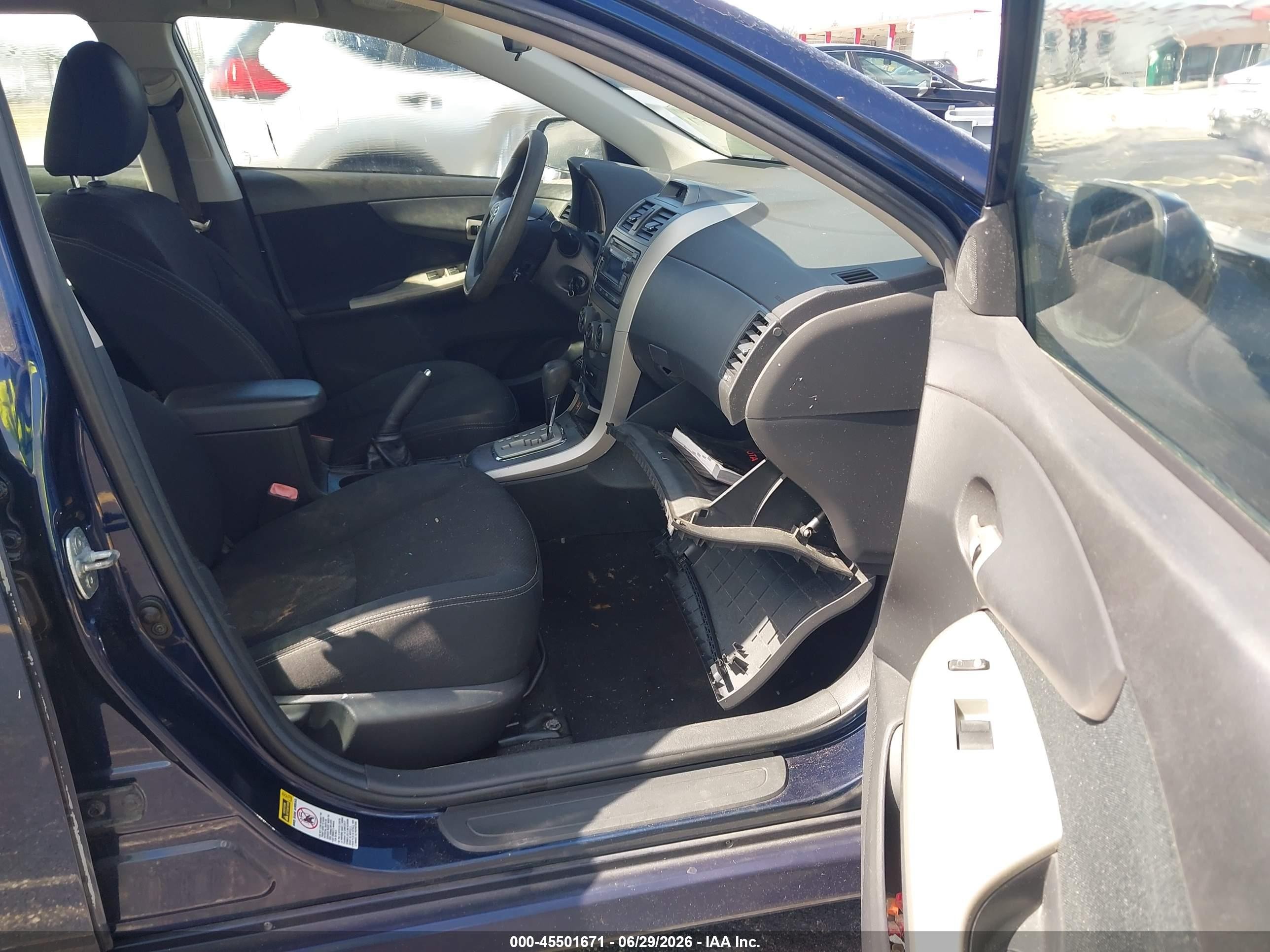 2012 Toyota Corolla S Blue vin: 5YFBU4EEXCP012742