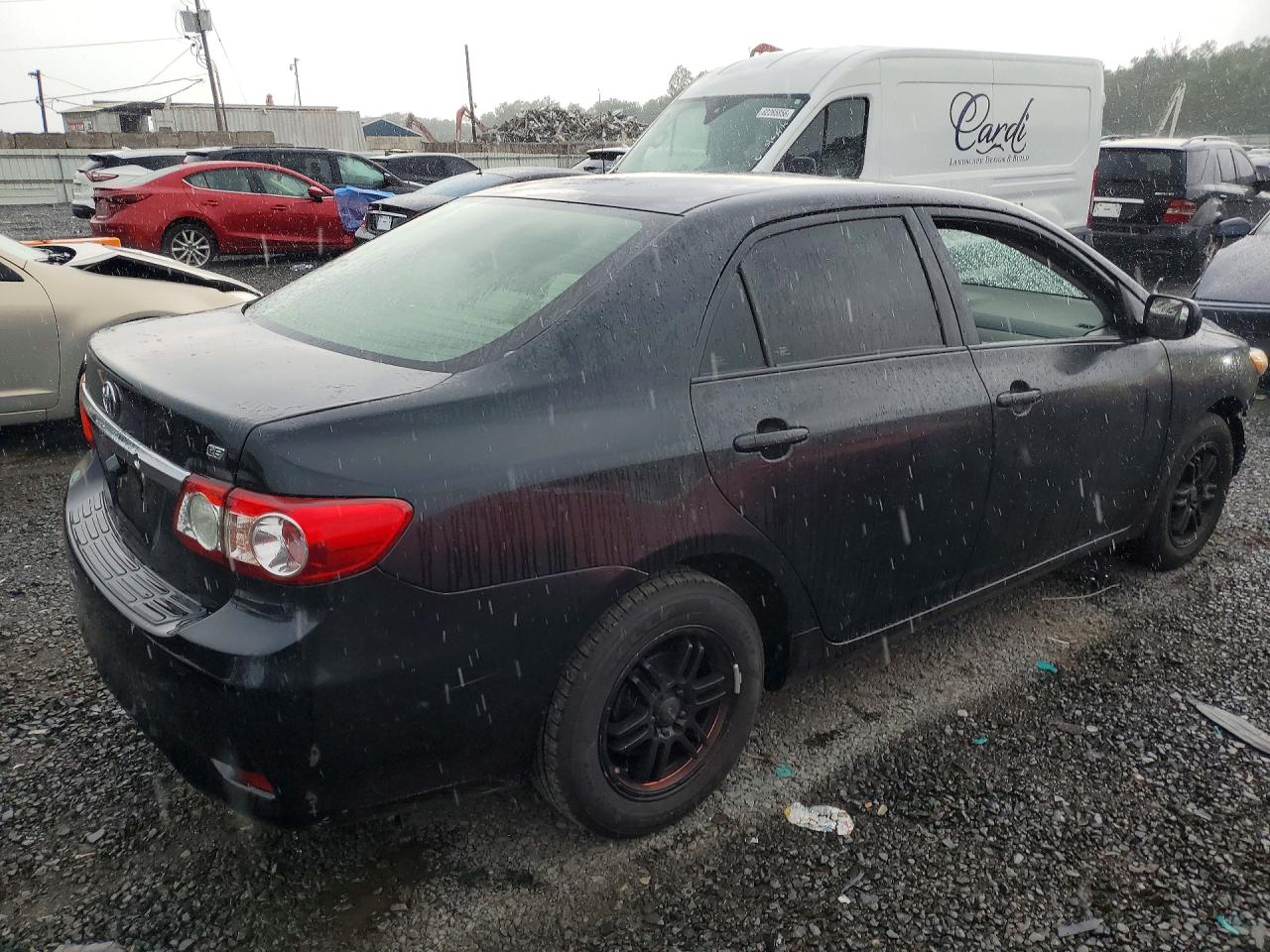 2012 Toyota Corolla Le Black vin: 5YFBU4EEXCP029606