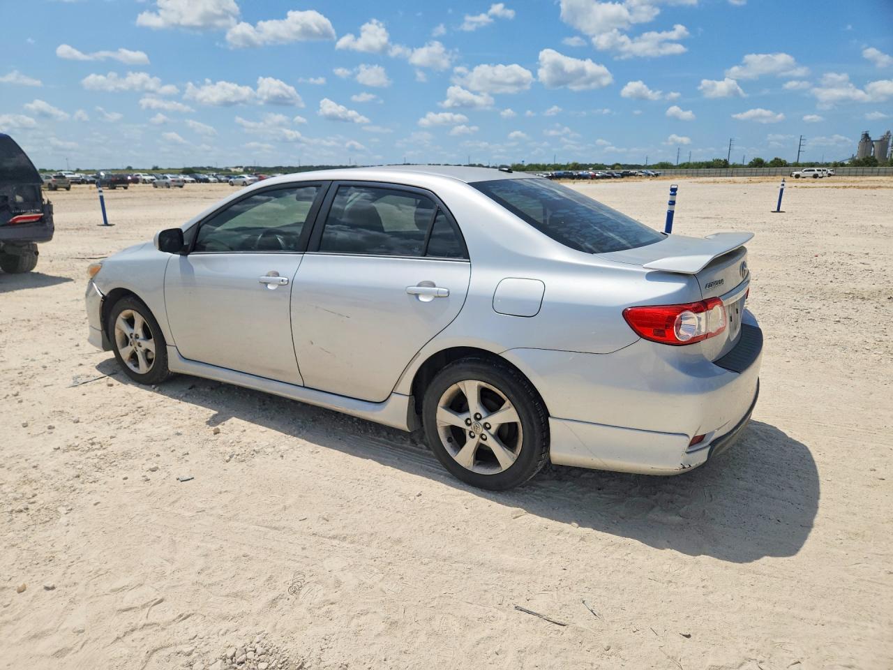 2012 Toyota Corolla S Silver vin: 5YFBU4EEXCP045398