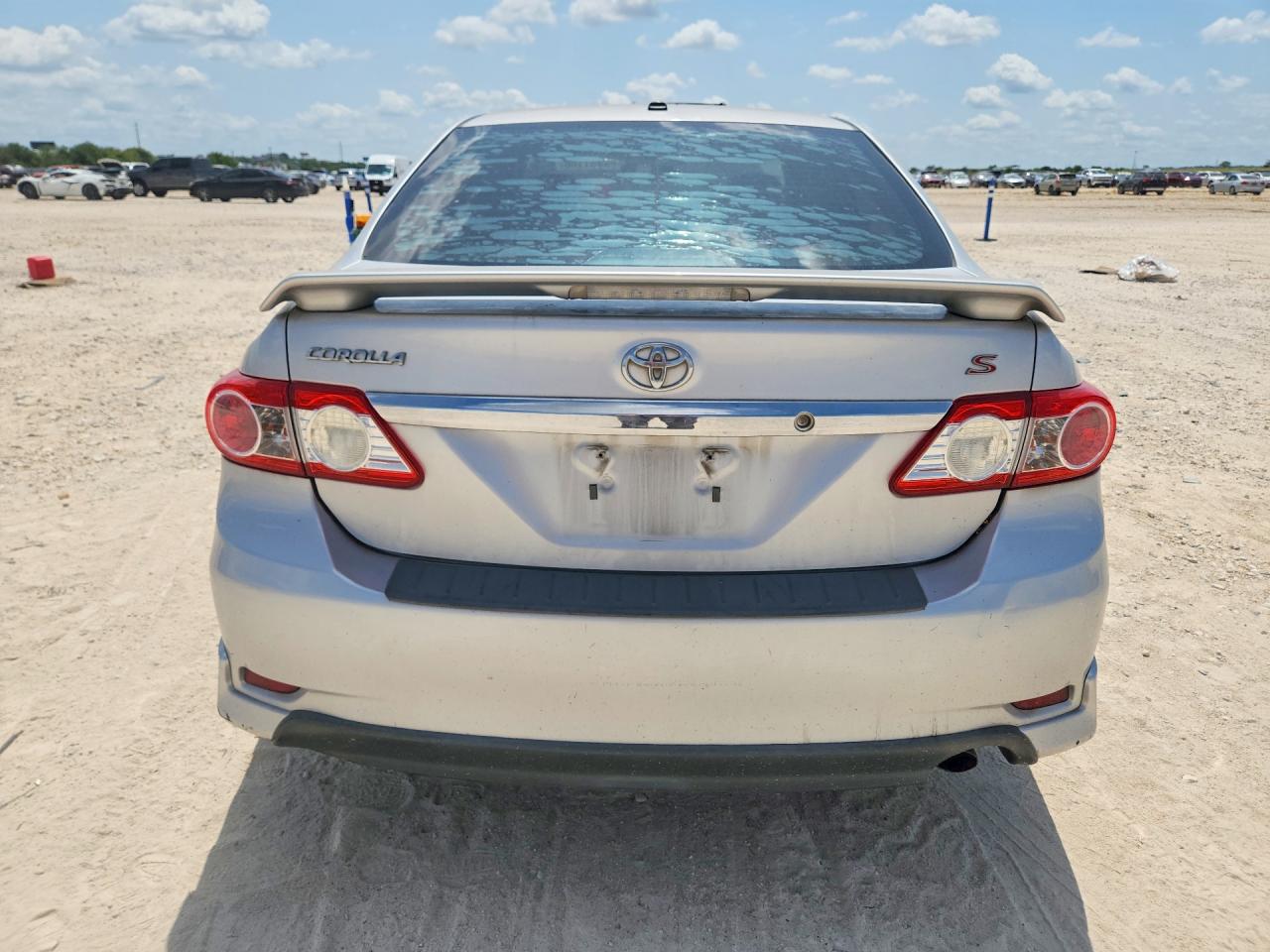 2012 Toyota Corolla S Silver vin: 5YFBU4EEXCP045398