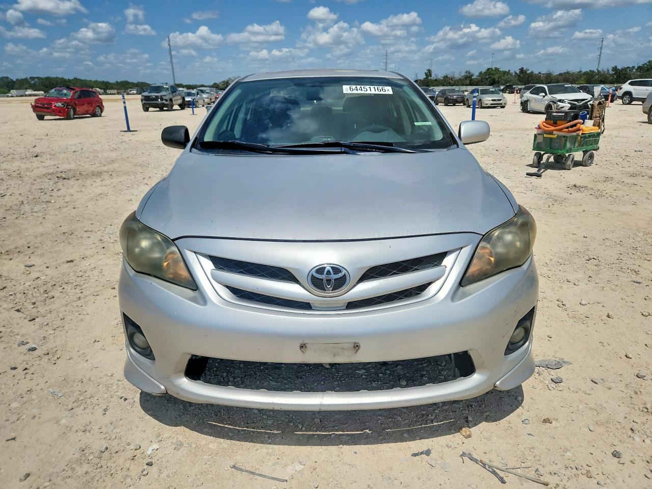 2012 Toyota Corolla S Silver vin: 5YFBU4EEXCP045398