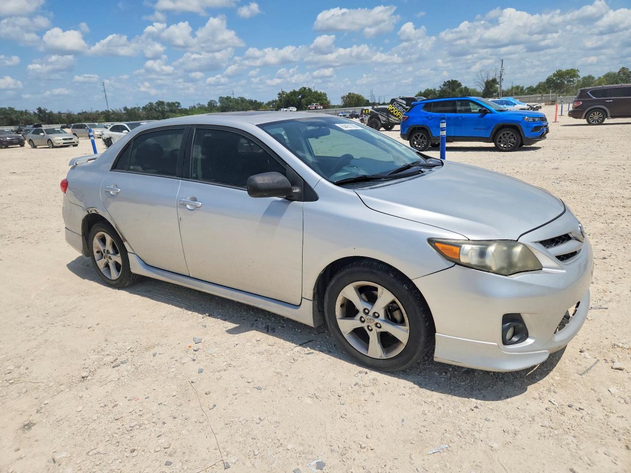 2012 Toyota Corolla S Silver vin: 5YFBU4EEXCP045398