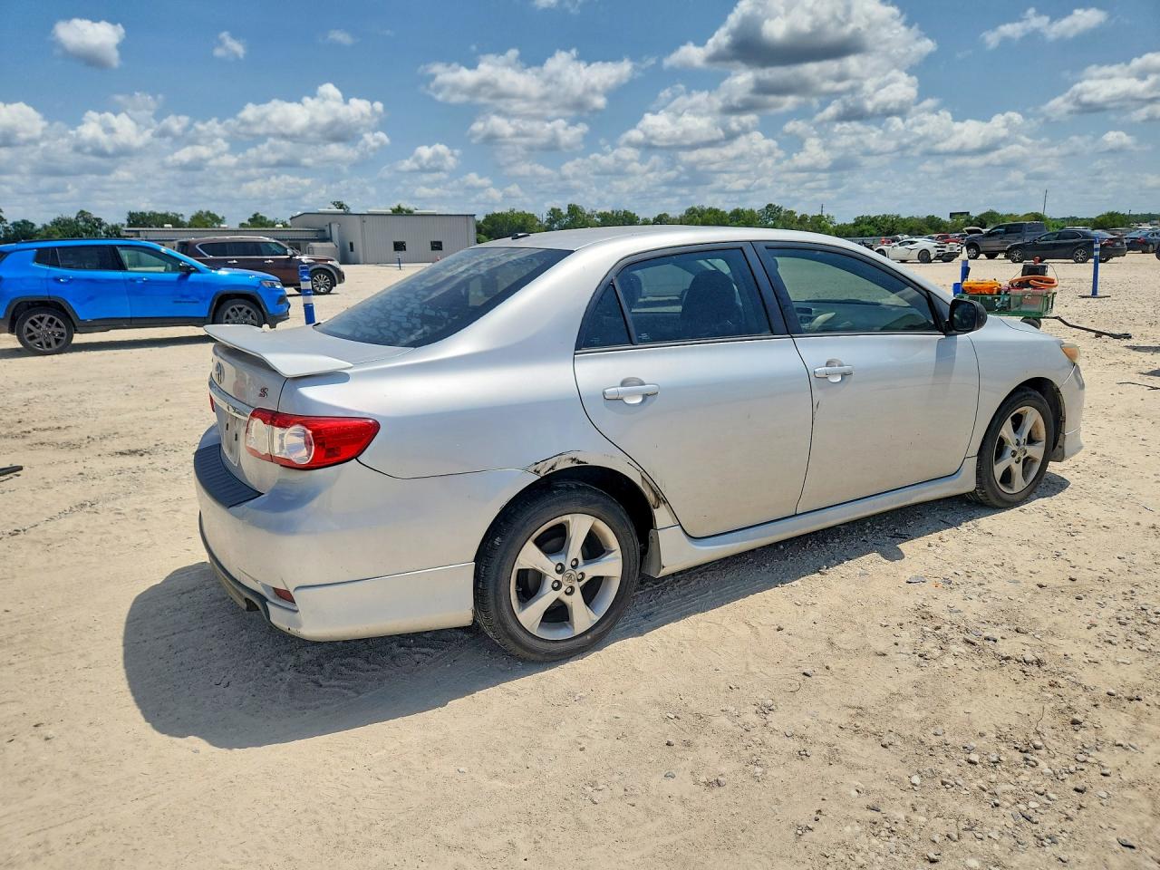 2012 Toyota Corolla S Silver vin: 5YFBU4EEXCP045398