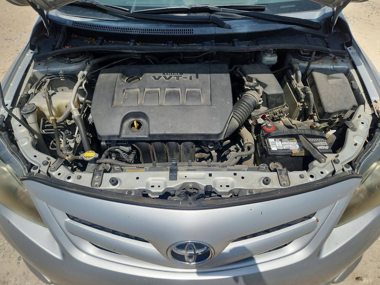 2012 Toyota Corolla S Silver vin: 5YFBU4EEXCP045398