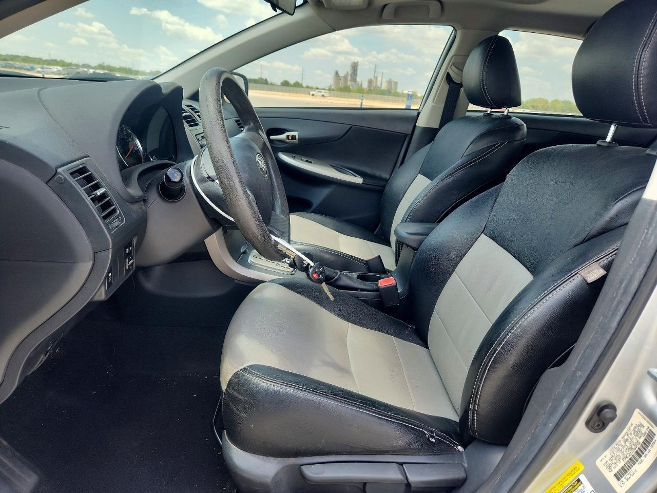 2012 Toyota Corolla S Silver vin: 5YFBU4EEXCP045398