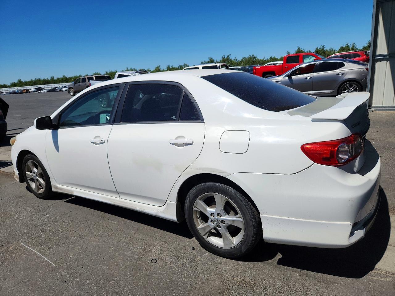 2012 Toyota Corolla S White vin: 5YFBU4EEXCP046423