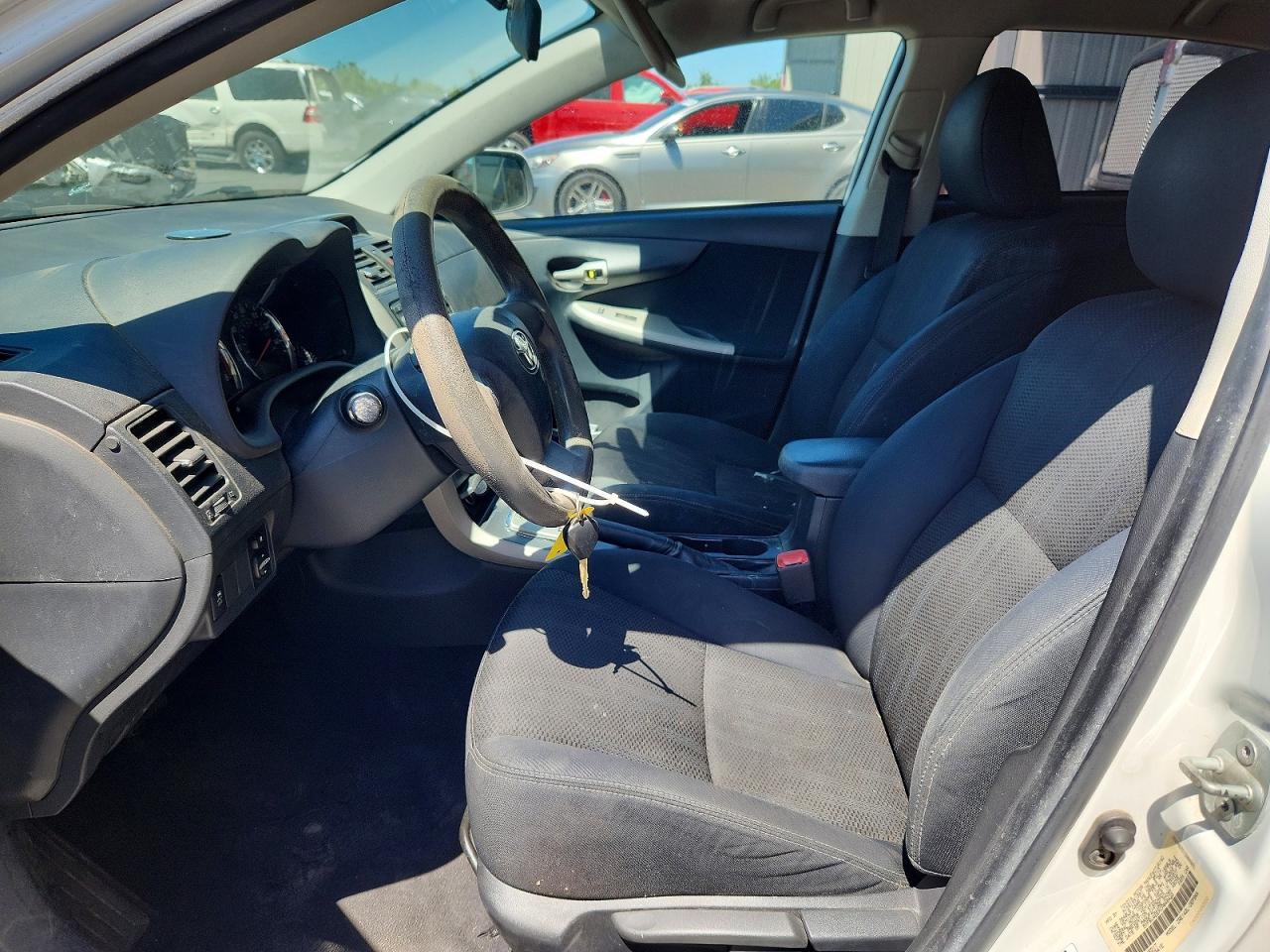 2012 Toyota Corolla S White vin: 5YFBU4EEXCP046423