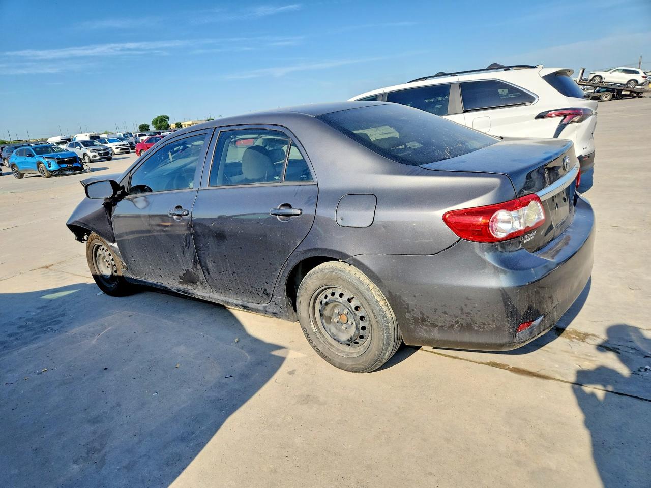 2012 Toyota Corolla L Gray vin: 5YFBU4EEXCP047488