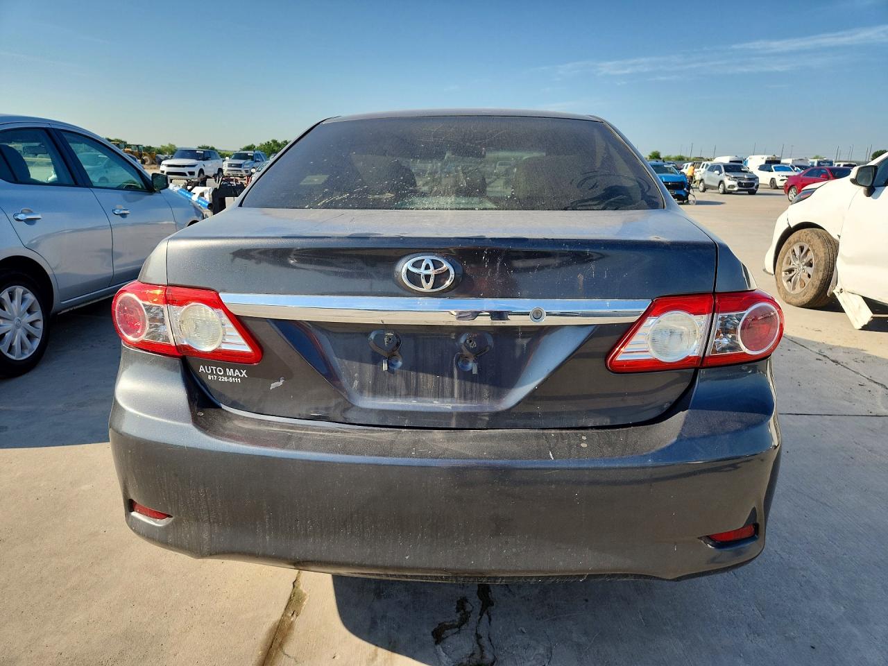 2012 Toyota Corolla L Gray vin: 5YFBU4EEXCP047488