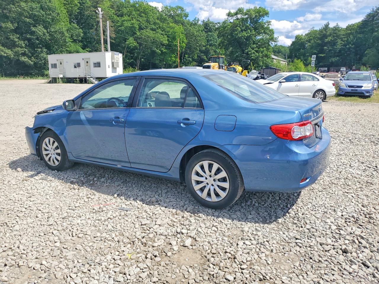 2012 Toyota Corolla Le Blue vin: 5YFBU4EEXCP051184