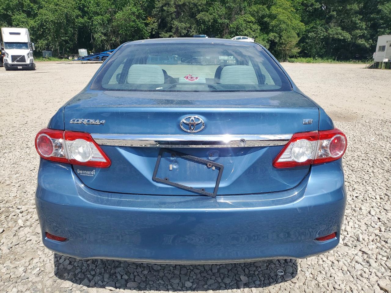 2012 Toyota Corolla Le Blue vin: 5YFBU4EEXCP051184
