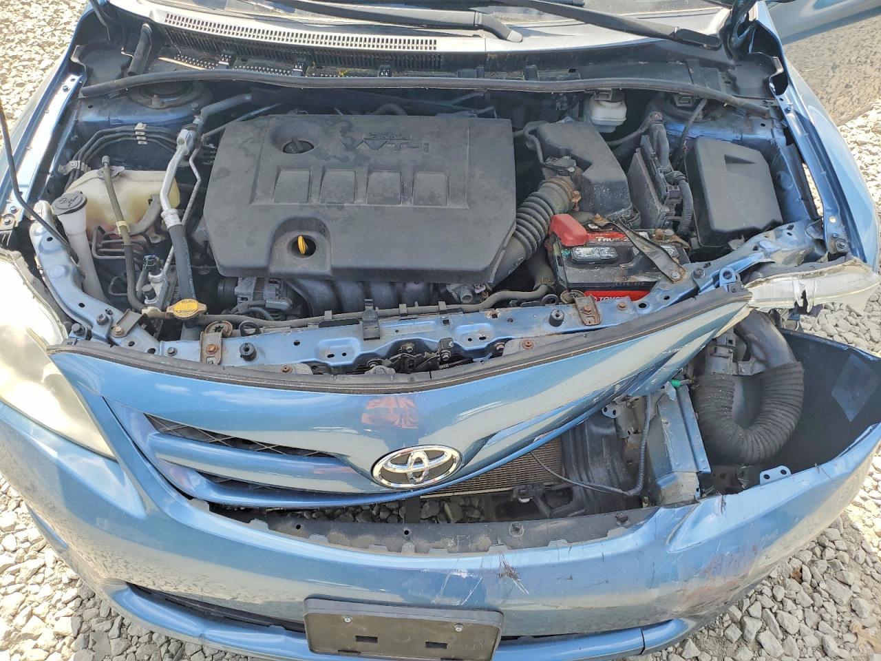 2012 Toyota Corolla Le Blue vin: 5YFBU4EEXCP051184