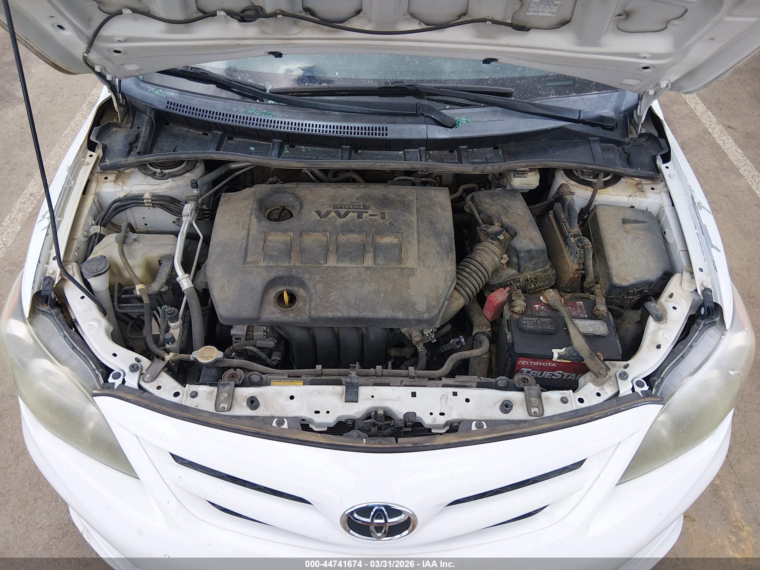 2012 Toyota Corolla S White vin: 5YFBU4EEXCP056790
