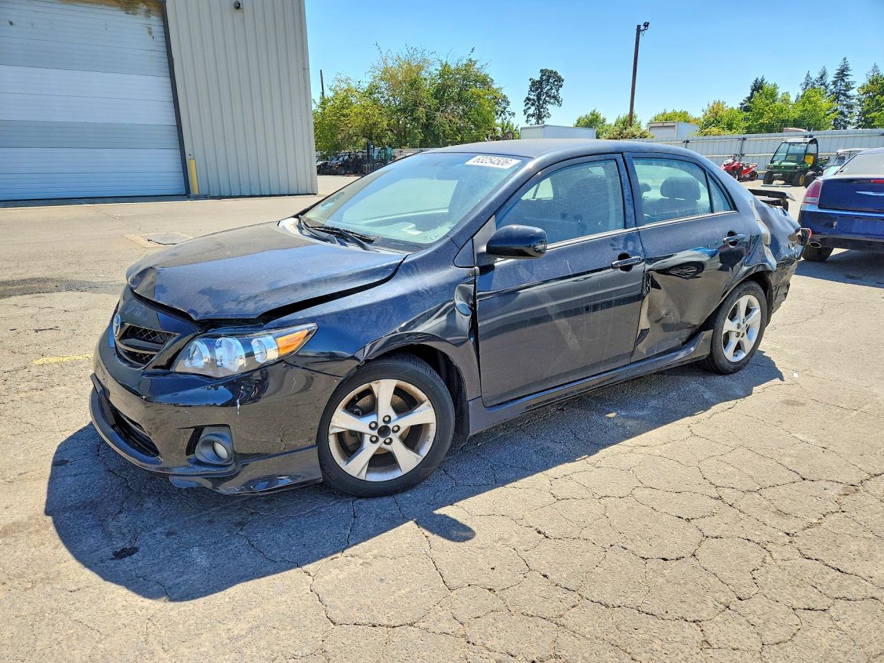 2012 Toyota Corolla S Black vin: 5YFBU4EEXCP058703