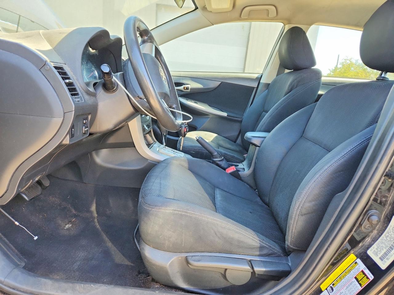 2012 Toyota Corolla S Black vin: 5YFBU4EEXCP058703