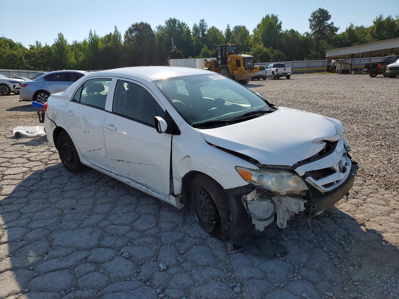 2012 Toyota Corolla L White vin: 5YFBU4EEXCP064730