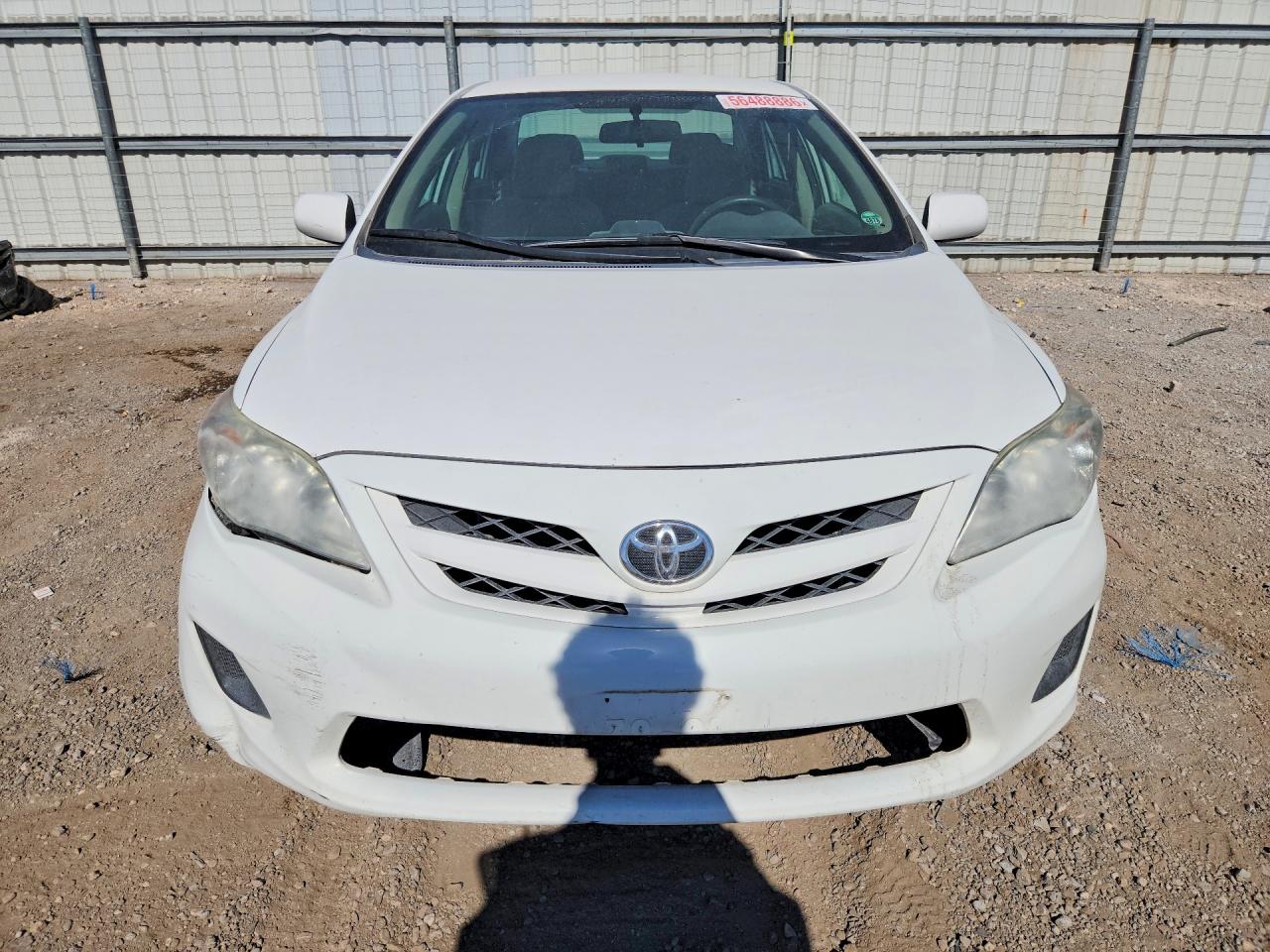 2012 Toyota Corolla Le White vin: 5YFBU4EEXCP070303