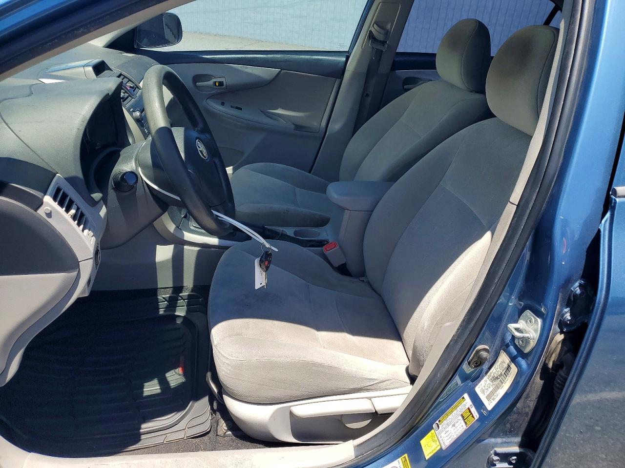 2012 Toyota Corolla L Blue vin: 5YFBU4EEXCP073301