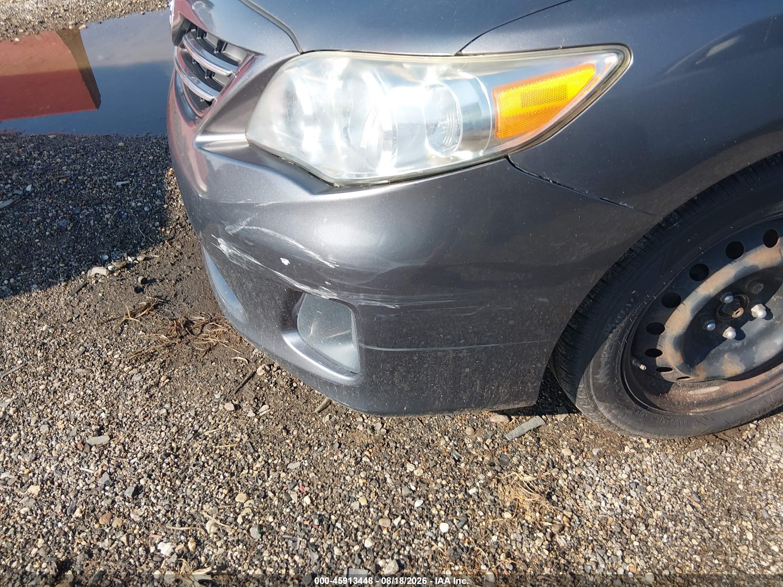 2013 Toyota Corolla Le Gray vin: 5YFBU4EEXDP078063