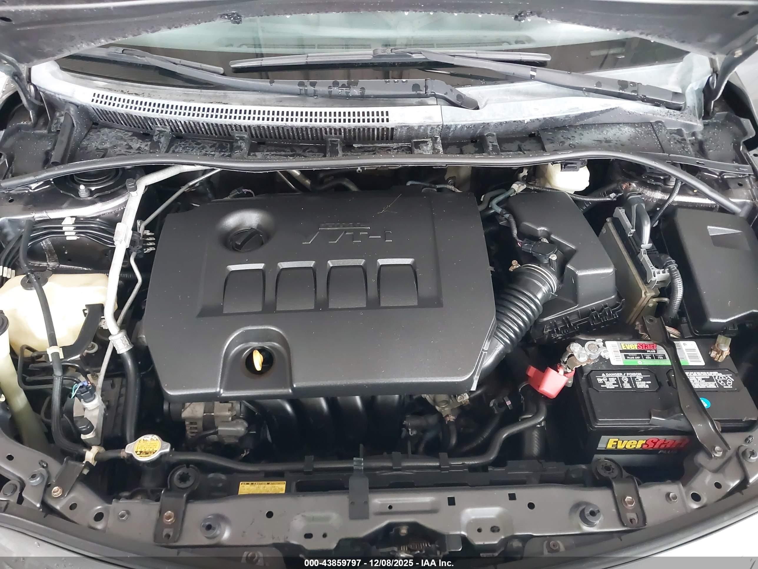 2013 Toyota Corolla L Gray vin: 5YFBU4EEXDP082789