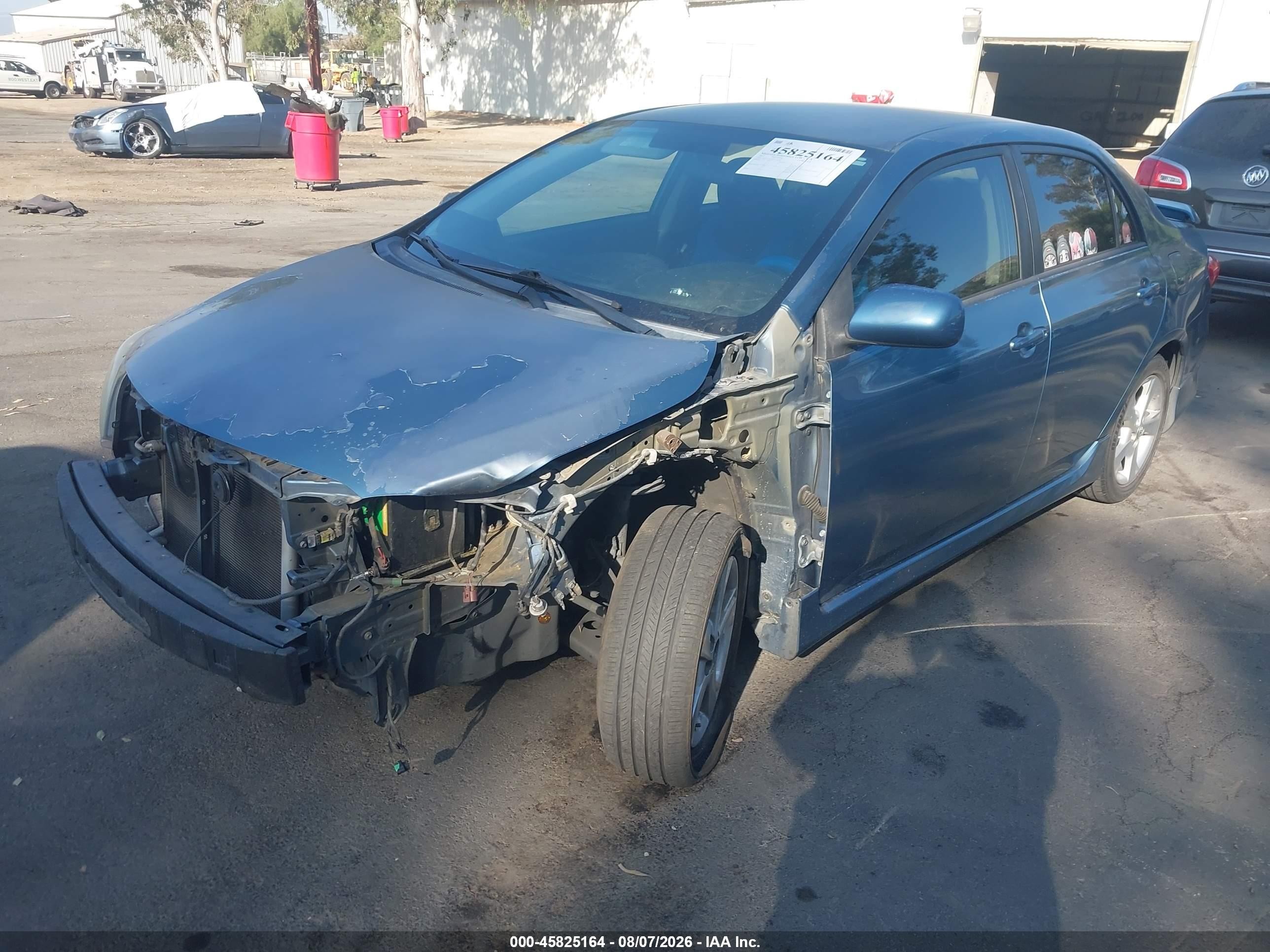 2013 Toyota Corolla S Синий vin: 5YFBU4EEXDP112941